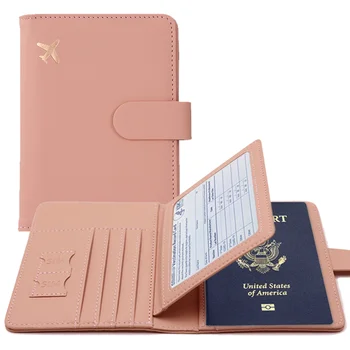 1 шт. обложка для паспорта из искусственной кожи Для мужчин и женщин, держатель для паспорта для путешествий, чехол для кредитной карты, защитный чехол для кошелька, чехол 4#