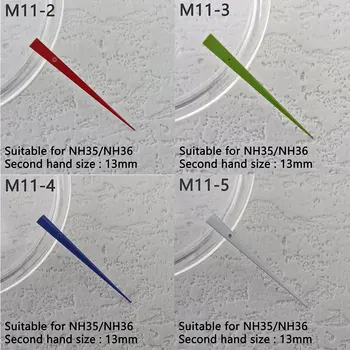 13-мм часовая игла nh35 nh36 стрелка указателя секундной стрелки стрелка часов набор игл для часов запасные части Стрелка механизма