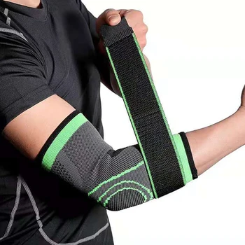 1шт Компрессионный рукав для локтя, поддерживающий бандаж, грелки для рук, повязка для рук при артрите, защитные эластичные аксессуары для женщин и мужчин
