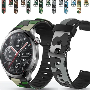 22 мм Силиконовый Ремешок Для Honor Watch 4 Pro Band Спортивный Камуфляжный Браслет Для Honor Watch GS Pro/GS 3/Magic 2 46 мм/Huawei GT 2