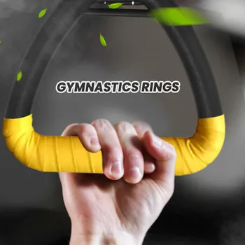 2шт Гимнастическое кольцо Портативное гимнастическое кольцо для тренажерного зала для укрепления плеч Домашнее оборудование для фитнеса-1 м