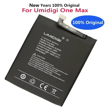 4150 мАч 100% Оригинальный Аккумулятор Для UMI Umidigi One Max Высококачественная Замена Аккумулятора Телефона Батареи В Наличии