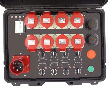 8-канальный 19-контактный контроллер электрической лебедки.