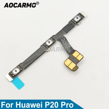 Aocarmo для Huawei P20 Pro Кнопка включения выключения громкости Замена гибкого кабеля