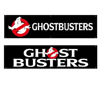 JohninBanner 60 * 240 Ghost Busters Охотники за Привидениями Баннер с принтом из полиэстера, Украшение интерьера, Гобеленовый Флаг