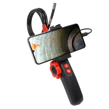 QBH автомобильный диагностический инструмент USB эндоскоп для осмотра двигателя Android ios подводный змеиный зонд промышленный бороскоп