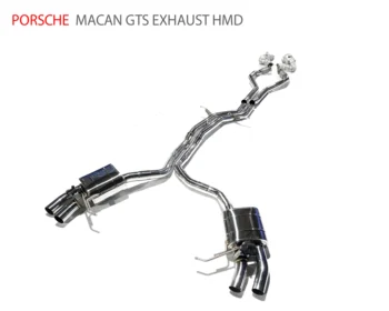 Автомобильные аксессуары HMD, выхлопная система Catback из нержавеющей стали для Porsche Macan S GTS Turbo, автоматический глушитель с клапаном