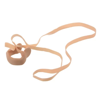 Бежевый эластичный резиновый шнур, зажим для носа, протектор для плавания