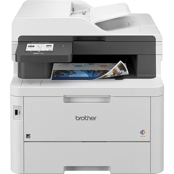 Беспроводной цветной универсальный принтер Brother MFC-L3780CDW с лазерным качеством печати, однопроходным двусторонним копированием и сканированием