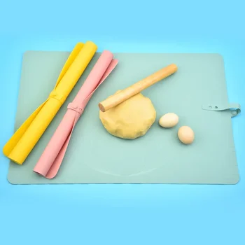 Большой силиконовый коврик для замешивания теста с чешуей, силиконовый коврик для выпечки макарон, нескользящий коврик для раскатки, Инструменты для украшения торта, принадлежности для выпечки