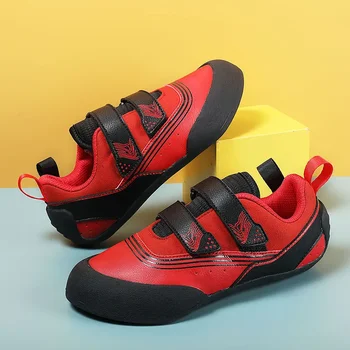 Детская спортивная обувь для скалолазания на открытом воздухе, детская обувь, молодежная спортивная обувь, обувь для тренировок по скалолазанию, нескользящая износостойкая