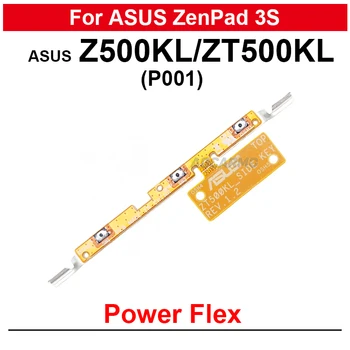 Для ASUS ZenPad 3S Z500KL ZT500KL P001 Включение/выключение питания Увеличение/Уменьшение громкости Гибкий Кабель Запасные Части