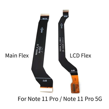 Для Xiaomi Redmi Note 11 11S 11T 11E Pro Plus 5G Разъем Основной платы USB ЖК-дисплей Гибкий Кабель Запчасти для Ремонта