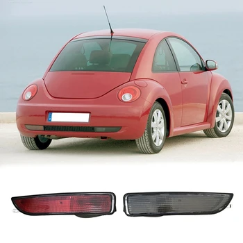 Задний бампер автомобиля, противотуманный фонарь, сигнализатор парковки, задние фонари для Beetle 2006-2011, дымчатый черный корпус