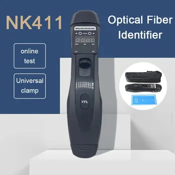 Идентификатор оптического Волокна Nk411 с 4 Визуальными Локаторами Неисправностей VFL, светодиодная подсветка перезаряжаемый универсальный машинный Тестер, Встроенный в VFL 2m