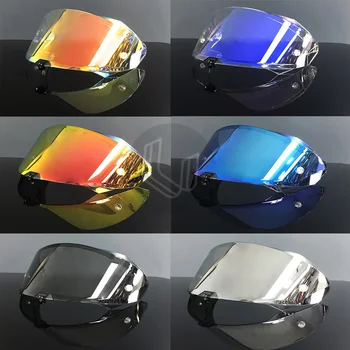 Козырек мотоциклетного шлема с защитой от ультрафиолета, PC visor Объектив R2R Модель Smoke Dark Сменный козырек для KYT R2R