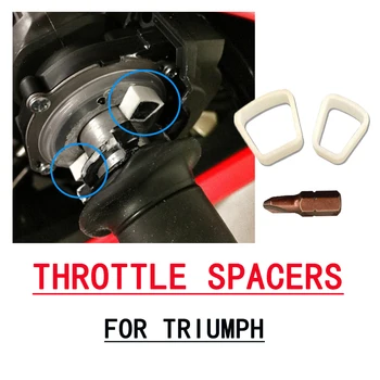Комплекты прокладок дроссельной заслонки Thruxton Street Street Triple Tiger Rocket 3 Scrambler 1200 Используются для прокладок дроссельной заслонки Triumph Speed Triple