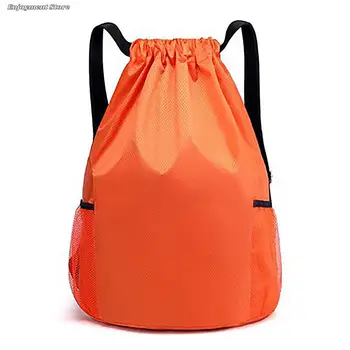 легкий рюкзак 1шт, Клубная Спортивная Сумка, Рюкзак на шнурке Большой емкости, Дорожная сумка, может вместить футбол и баскетбол