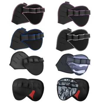Накладки для захвата рук, защита ладоней, противоскользящие спортивные перчатки для тяжелой атлетики G99D