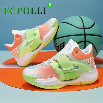 Новые классные мужские баскетбольные кроссовки, нескользящая спортивная обувь для женщин, износостойкая обувь для мальчиков с высоким берцем, баскетбольные ботинки