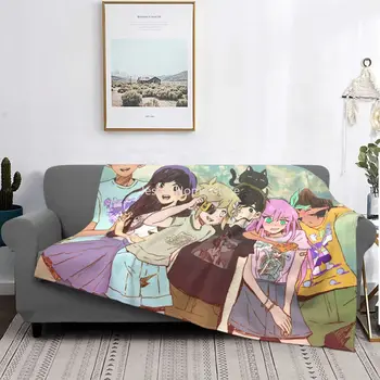 Одеяла Omori Game Basil Mari Kel с фланелевым декором, многофункциональные легкие пледы для дивана, дорожное одеяло