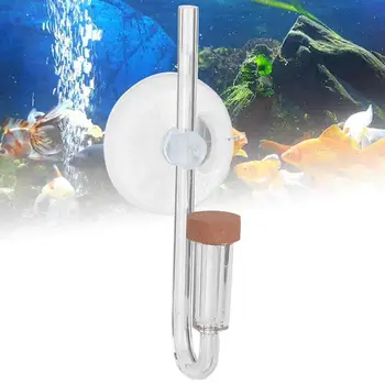 Очиститель CO2, Акриловый Прозрачный U-образный Мини-диффузор Co2, Аквариумные Аксессуары для аквариума с рыбками