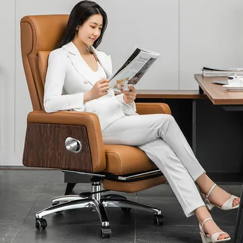 Поворотные мобильные офисные стулья Столы с подлокотниками Удобные офисные стулья Гостиная Удобная мебель Sillas De Escritorio