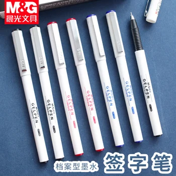 Ручка для подписи M & G Archives 0,5 мм Бизнес-Гелевая Ручка Высокого класса Черная Ручка Для Подписи Офисная Ручка Ручка Для переговоров GP-1390