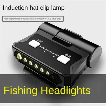 Рыболовная лампа Со светочувствительной индукционной литиево-электронной батареей, Зажимная лампа, Индукционная лампа, светодиодная лампа с рядным фитилем