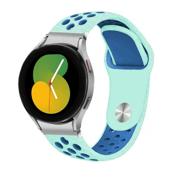 Силиконовый Ремешок Для Samsung Galaxy Watch 4 44 мм 40 мм 6 43 4 классический 46 мм Браслет аксессуары correa Galaxy Watch 5 pro 45 мм Ремешок