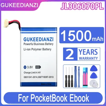 Сменный аккумулятор GUKEEDIANZI JL306070PL емкостью 1500 мАч для цифровых аккумуляторов электронных книг PocketBook