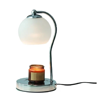 Стеклянная лампа для подогрева свечей с таймером, современная грелка для расплавления воска Для ароматического воска, подсвечник для баночных свечей, долговечный, штепсельная вилка ЕС