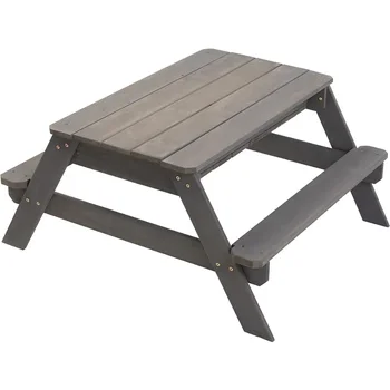 Трансформируемый ящик для песка и деревянный стол для пикника, ультралегкий стол, уличная мебель для кемпинга
