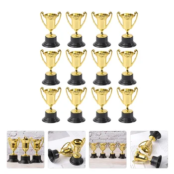 Трофеи, Мини-детские награды, Пластиковые награды, Золотой Футбольный приз, Вечеринка, Небольшая церемония, Подарки Звездному Победителю.