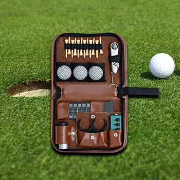 Чехол-органайзер для аксессуаров для гольфа, сумка для хранения мячей для гольфа, поясная сумка, чехол-контейнер, сумка для гольфа, сумка для гольфа Унисекс, сумка для инструментов для гольфа,