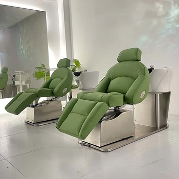 Электрическое Парикмахерское кресло Шампунь Интеллектуальное Простое Кресло для салона Красоты Для мытья волос Kappers Stoel Hairsalon Furniture CY50XT
